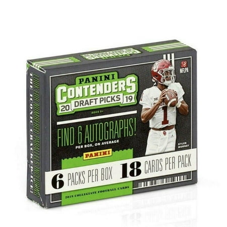 2019 Panini Contenders Draft Football Hobby Box