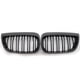 thumbnail image 5 of Rejilla de riñón delantera para BMW E81, E87 y E88 (2004-2007) 51137077130 Negro mate, 5 of 9