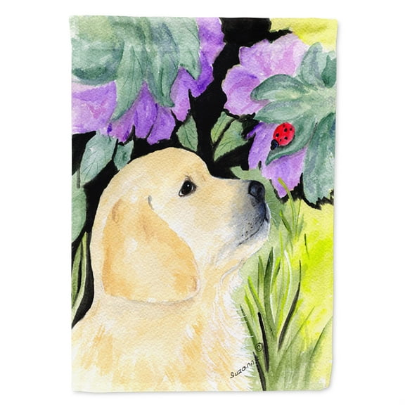 Caroline's Treasures SS8245-FLAG-PARENT Golden Retriever Flag, , multicolor