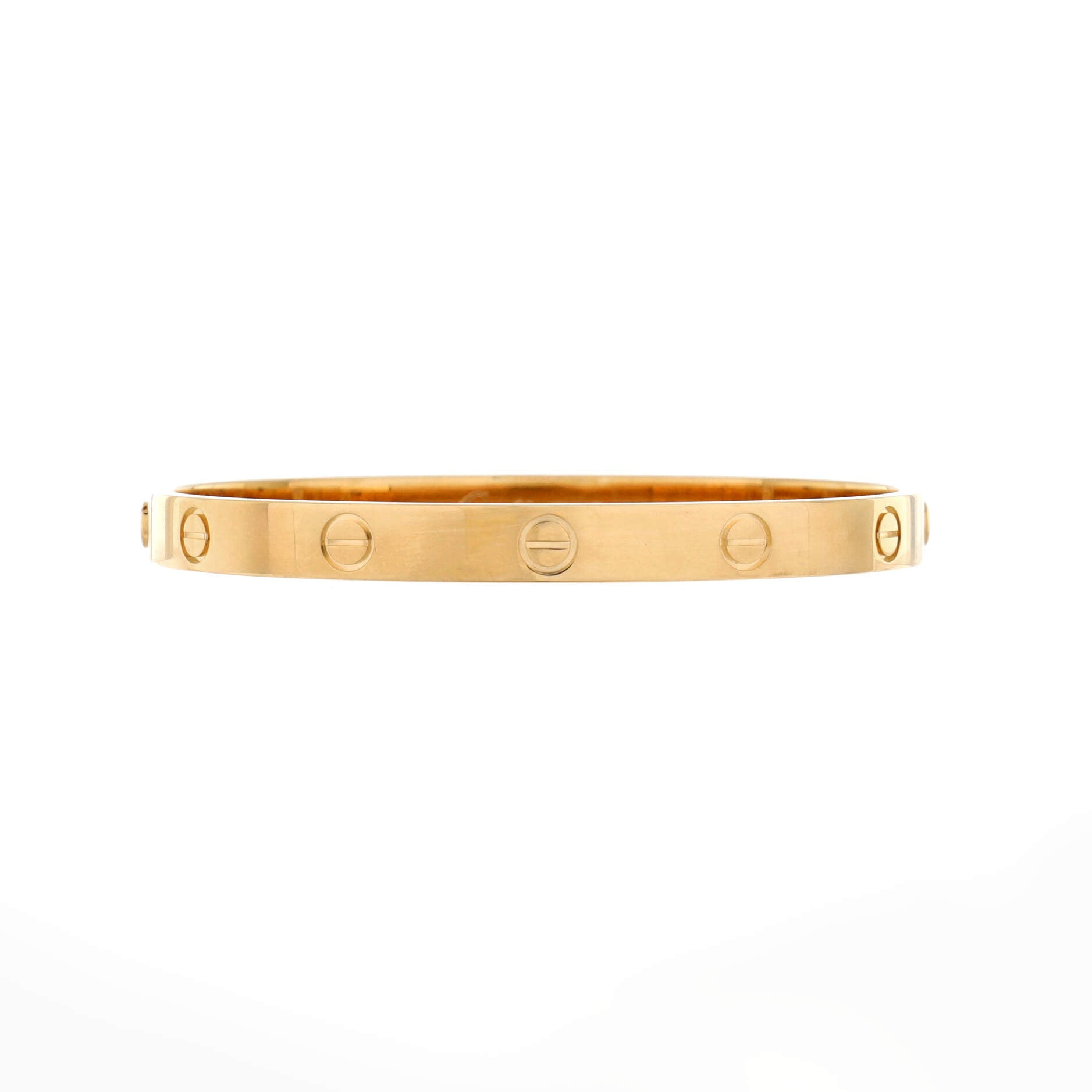 Pre-Owned Cartier Love Bracelet 18K Yellow Gold By Rebag