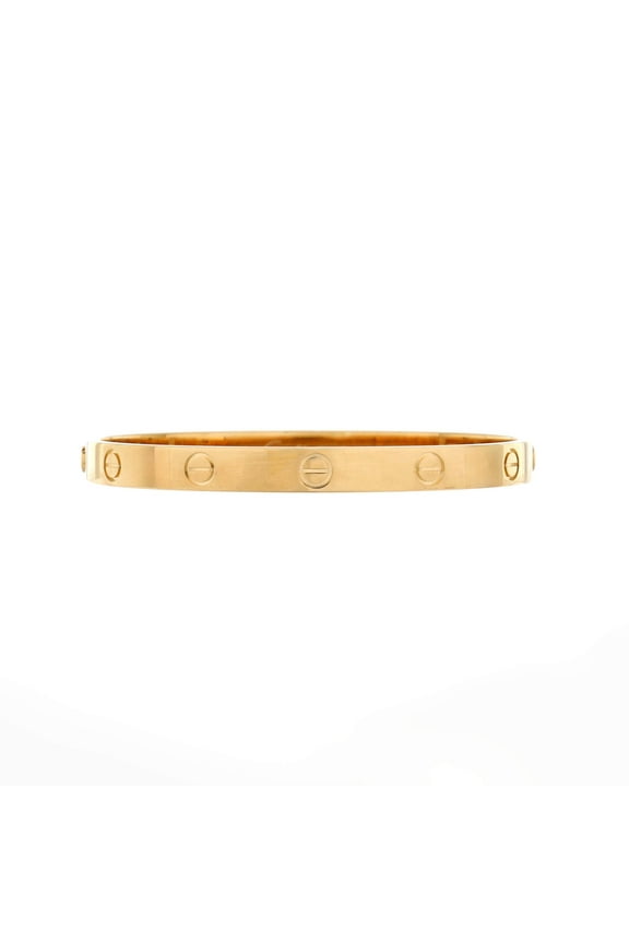 Pre-Owned Cartier Love Bracelet 18K Yellow Gold By Rebag