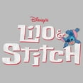 thumbnail image 2 of Girls Lilo & Stitch Red and White Logo T Shirt, 2 of 4