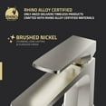 thumbnail image 6 of ANZZI Single Handle Single Hole Bathroom Faucet With Pop-up Drain in Brushed Nickel, 6 of 8