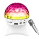 thumbnail image 2 of Altavoz Bola de Cristal Disco Bluetooth LED Luces de Fiesta Altavoz Soporte Tarjeta FM AUX Con Micrófono y Blutooth, 2 of 7