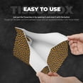 thumbnail image 5 of Lsque Candy Corn Printed Long Tissue Box Cover Holder, Facial Paper Organizer Dispenser,Triangle with Bottom Belt, PVC Leather Decorative Organizer, 5 of 9