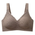thumbnail image 4 of Women's Plus Size Unpadded Lace Underwire Bra - Breathable, Adjustable Straps - Nylon Spandex for All-Day Comfort, 4 of 4
