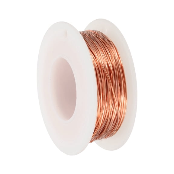 99.9% Pure Copper Wire for Jewelry Making, 22 Gauge (0.6mm) Copper Craft Wire 100 Feet