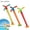 1pcs random, variant on Rotating Rainbow Water Blaster, Pull-Push Firework Water Blaster, Rainbow WaterGun for Summer Pool, Backyard, Beach, Birthday Party, Outdoor Playing (Color random 1pcs) (Color random 1pcs)