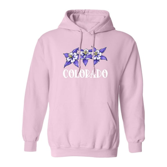 Inktastic Colorado Columbine Flowers Adult Hoodie Sweatshirt