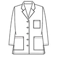 thumbnail image 4 of Panda Uniform white lab coat and lab coat women | Multi-Colored lab coats and doctor coat, 4 of 6