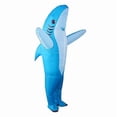 thumbnail image 1 of Adult Fancy Dress Costume Funny Inflatable Carry Ride on Outfit Fat Suit Halloween Cartoon Cosplay A, 1 of 5