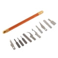 thumbnail image 2 of Raspador De Reparación De Teléfonos Móviles Bga 12 En 1, Raspador De Pegamento IC Para Teléfono, Piezas IC, Herramienta De Desmontaje De Eliminación De Pegamento, 2 of 8