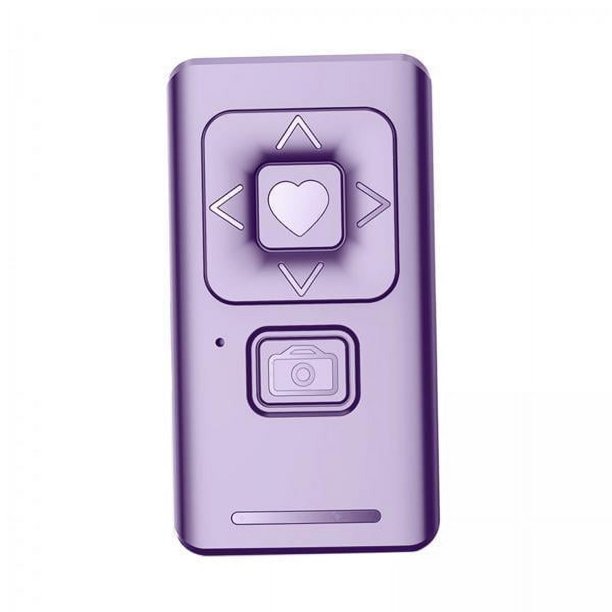 Control remoto inalámbrico para cámara,Control remoto inalámbrico para cámara Control remoto Bluetooth,Controlador para selfies Obturador Cámara con disparador automático,Estilo