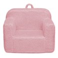 thumbnail image 1 of Sillón de Espuma Delta Children Cozee Sherpa Rosa para más de 18 meses, 1 of 6