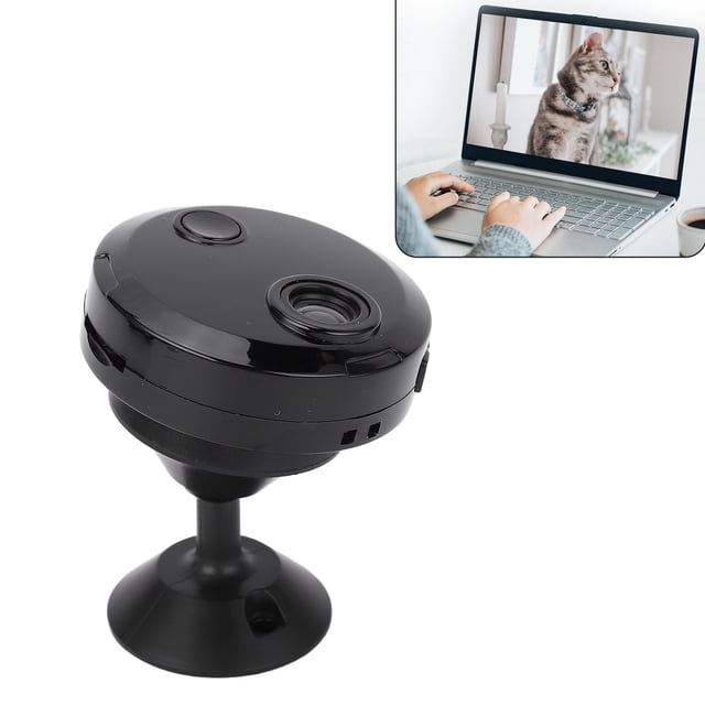 Cámara De Seguridad Pequeña WiFi, HD 1080P Fácil Instalación Mini Cámara De Seguridad Inalámbrica Visión Nocturna Por Infrarrojos Batería De 200 MAh Recargable Por USB Para