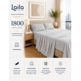 thumbnail image 2 of Juego de Sabanas Premium Tacto Egipcio 1800 hilos, Laila Comfort, 2 of 8