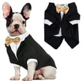 thumbnail image 2 of Poliéster Perro Tuxedo Mascotas Ropa formal Cachorro Trajes de boda Ropa diaria (XXL) JShteea Libre de BPA, 2 of 8