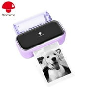 Phomemo M03 Bluetooth Mobile Portable Thermal Printer for Smartphones, for 53/80mm Thermal Paper, Great for Memo, Photo, Notes