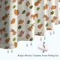 thumbnail image 6 of Beige Christmas Gingerbread Pattern Shower Curtain 72"x72" ,Bathroom Decorative Shower Curtains Set with 12 Hooks,Modern Waterproof Washable Shower Curtain, 6 of 6