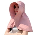 thumbnail image 1 of /All Round Sun Protection Hat Womens Large Brim Shawl Neck Protection Hat, 1 of 8