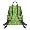 thumbnail image 2 of Naloa St Patrick's Day6 Print Lightweight DayBackpack Suitable for school, work, shopping, travel, etc., 2 of 5