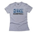 thumbnail image 1 of Greece Basketball - Olympic Games - Rio - Flag Women's Cotton Grey T-Shirt, 1 of 2