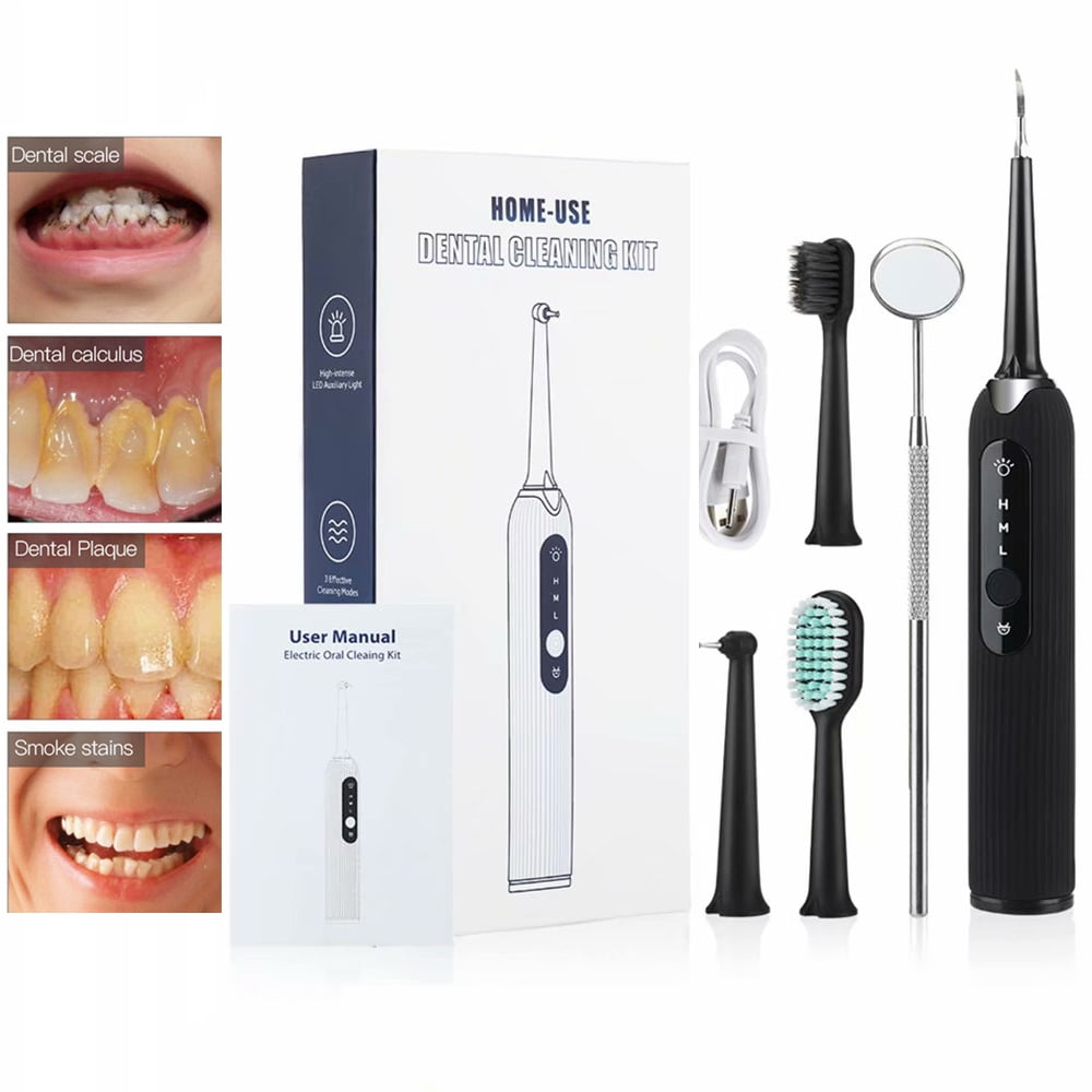 Electric Dental Calculus Remover, High Frequency Vibration Rechargeable