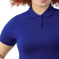 thumbnail image 3 of Absolute Apparel Womens Elegant Fitted Polo, 3 of 4