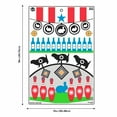 thumbnail image 5 of Ez Aim Fun Paper Shooting Targets, Get the Game On, 12 In x 18 In, 8-Pack, Multi-Color, 5 of 15