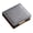 A Grey, variant on sunsanly Note Box 180 Sheets Holder with Lid Cover Imitation Leather Sticky Notes Dispenser Grooves Rounded Corners Waterproof Memo Holder