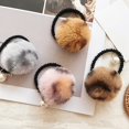 thumbnail image 3 of 4PCS Cheveux Cravate Mignon Léopard Imprimer Pompon Boule Ponytail Titulaire Corde à Cheveux pour les Femmes, 3 of 10