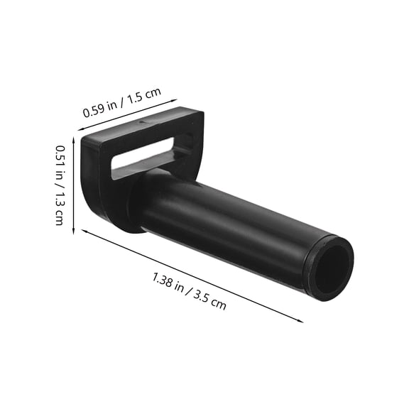 Toyvian 10pcs Black Plastic Canopy Beads Replacement Parts for Patio Umbrella Accessories