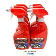 MOTHERS 05924 Foaming Wheel & Tire Cleaner 6 PACK - Non-Acidic - Spot Free - 24 oz.