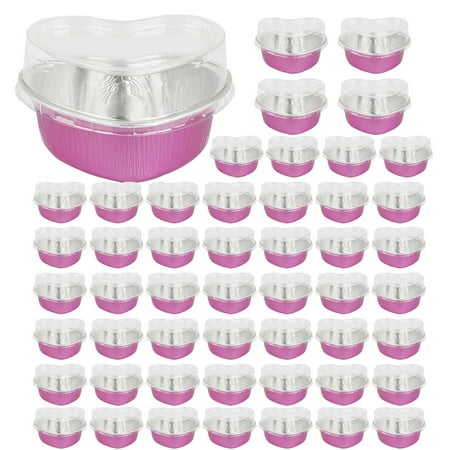 

Ruibeauty Aluminum Foil Mold Heart-Shaped Cake Grinder One-Time Heating Tableware