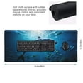 thumbnail image 2 of Xecao Ocean Dolphin Fish School Print Large Mouse Pad, 16x35.5in Mousepad, Professional Non-Slip Rubber Base Big Mouse Pad, Mouse Pad for Gaming & Office Full Desk Mouse Pad, 2 of 9