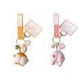 thumbnail image 3 of Porte-clés Poupée Animal Mignon - Pendentif de Sac en Résine Dessin Animé, 3 of 4