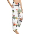 thumbnail image 2 of Haiem Excavator Women's Pajama Pants Ultra Lightweight Pjs Bottoms Sleepwear Bottom Pants With Pocket Drawstring-X-Large, 2 of 9