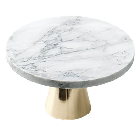

Round Cake Stand Marble Cake Display Stand Dessert Cupcake Display Tray