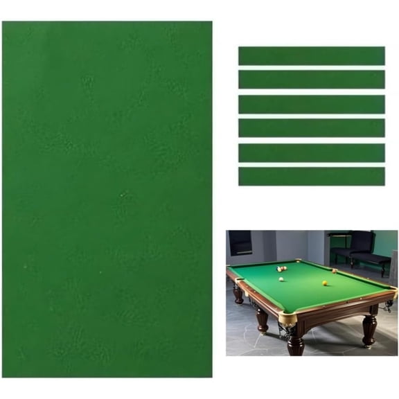 8 feet Professional Billiard Table Felt - Thickened Pool Table Cloth, Premium Speed Fabric for Home/Bar, Easy Installation