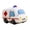 C, variant on 4 Inch Plush Police Car Toy Soft Stuffed Vehicle Figurine with Embroidery Details for Play and Collection Cozy Home Decor Decorative Pillow Ornament, Blue