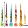 thumbnail image 2 of Resin Crochet Hook Set, Floral Inlaid Ergonomic , Polished Metal Tips, for Knitting and Crocheting, Ideal for Art Crafters, 2 of 7