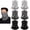 6pcs Style-4, variant on 6 Pack Summer Neck Gaiter, UV Protection Cooling Face Mask Breathable Bandana Head Scarf Face Cover for Men Women