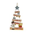 thumbnail image 2 of Letrero colgante de madera navideño, decoración de con temática navideña, adorno de pared para puerta de muñeco de nieve para tienda festiva al, 2 of 9