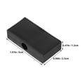 thumbnail image 2 of FRCOLOR 20 Pcs Windows Sash Stop Window Lock Protection Child 5.00X2.50X1.20CM Black, 2 of 8