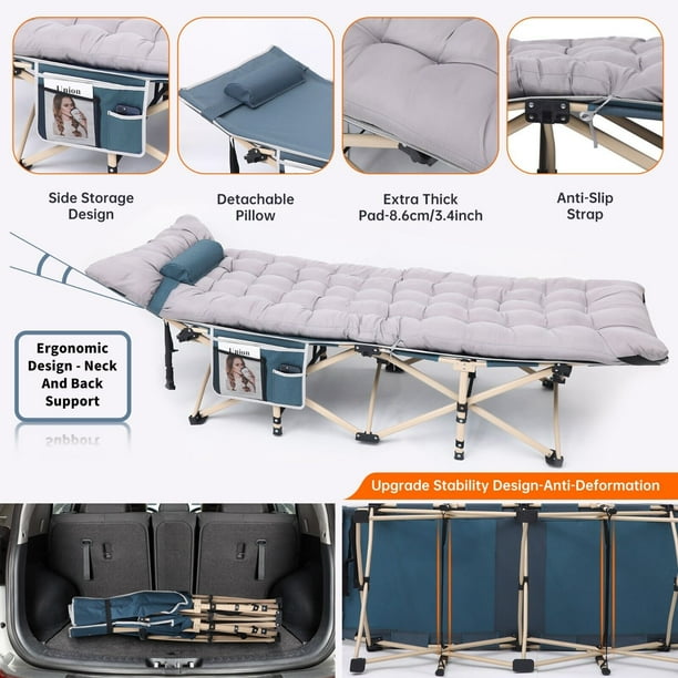 Cot with removable side cheap