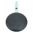 thumbnail image 1 of Electric Crepe Maker Non Stick Plate Auto Temperature Control 8 Inch Machine with Silicone Spatula Egg Whisk Green Base, 1 of 7