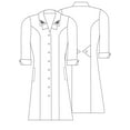 thumbnail image 4 of Adar Universal Scrub Dress For Women - Embroided Collar Dress, 4 of 5