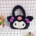 thumbnail image 1 of Sanrio Plushie Cinnamoroll Melody Kuromi-Bolso de hombro cruzado con dibujos animados, peluche Kawaii portátil, suave, para niños y niñas, 1 of 3