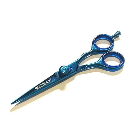 5.5″ GERMAN Hair Cutting Grooming Trimming Scissors Shears Blue