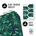 thumbnail image 2 of Papel de Regalo CENTRAL 23 Hojas con 6 Hojas de Hojas y Plantas Verdes, 2 of 7